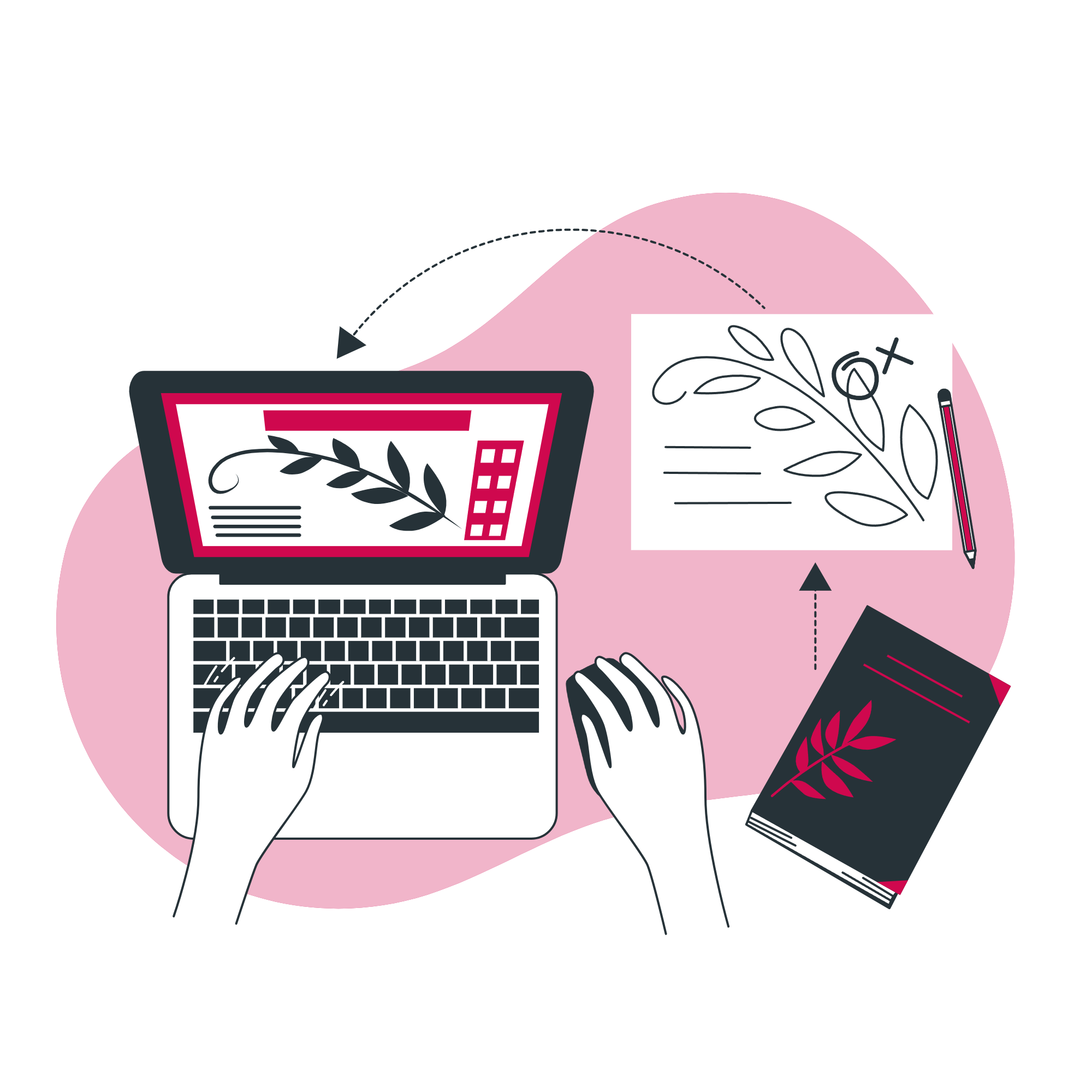 illustration plateforme diffusion